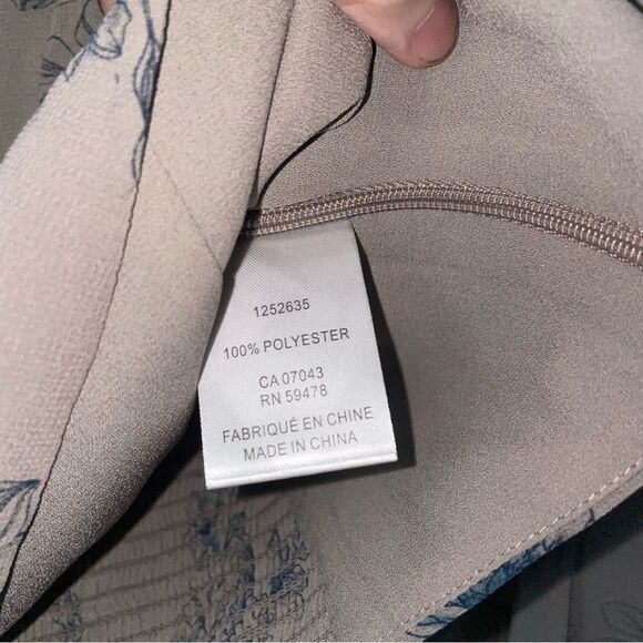 NEW House of Harlow XS Cropped Blouse Chiffon Floral Top - Picture 5 of 8